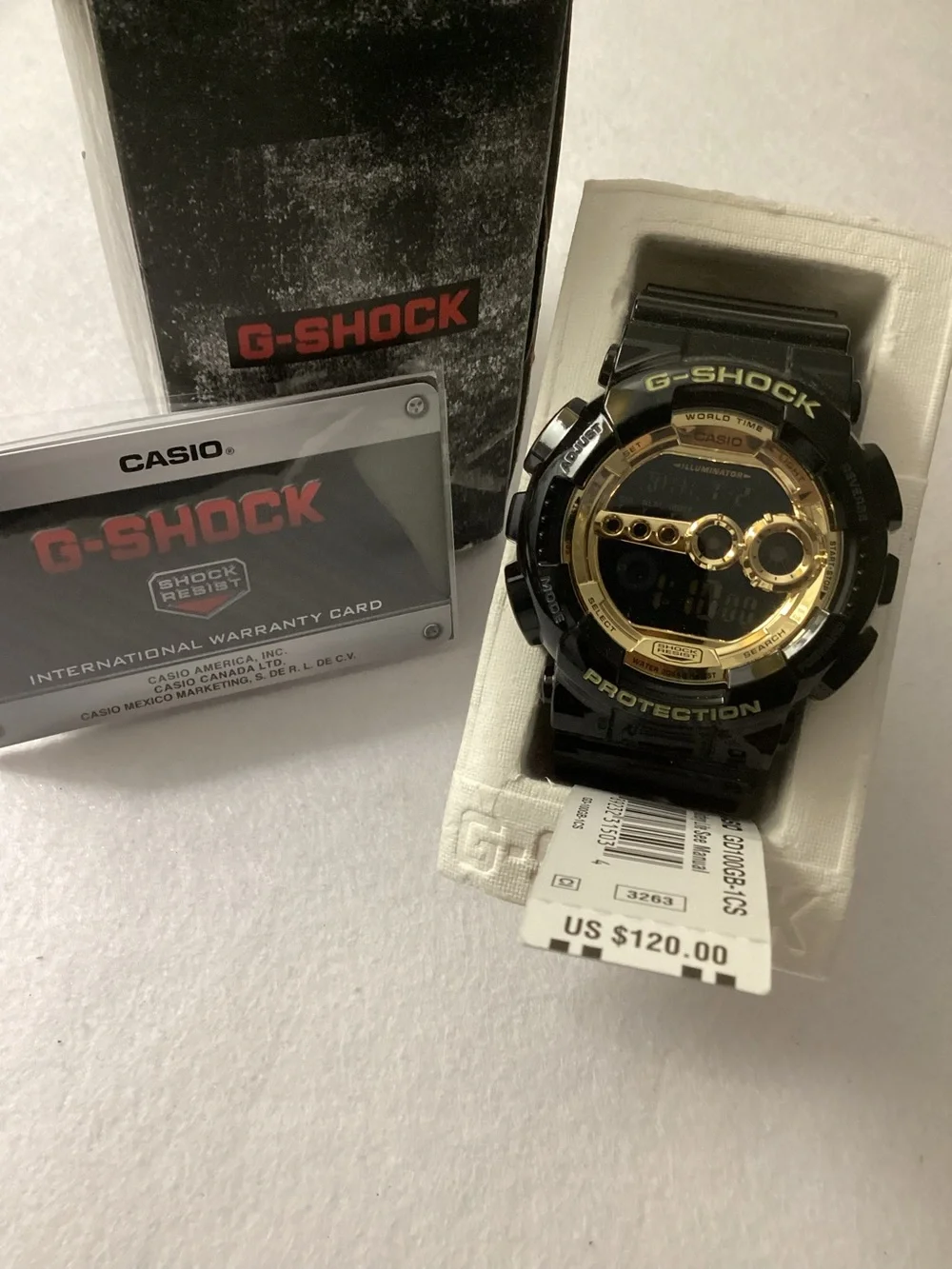 Casio G-Shock Japanese Quartz Black Resin Watch 51.2mm